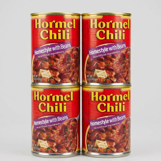 Hormel Homestyle Chili With Beans, 15 oz Cans