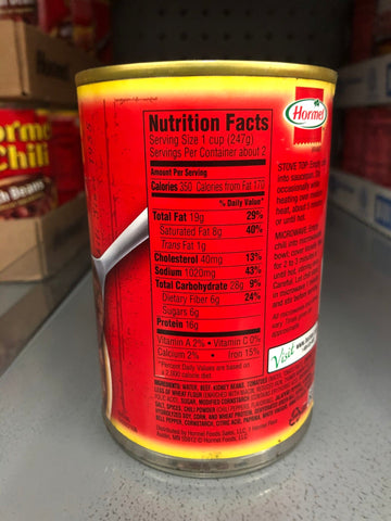 Hormel Homestyle Chili With Beans 15 oz Can