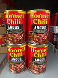 4 CANS Hormel Angus Chili with Beans 14 oz Can Beef Can Dip Stew Steak