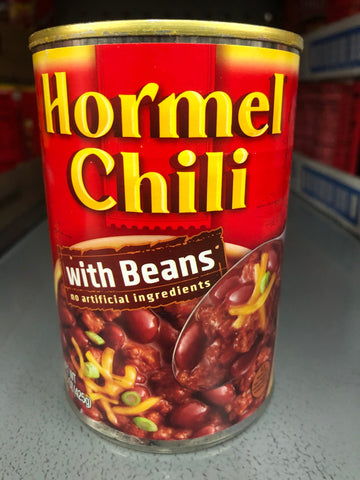 Hormel Chili with Beans 15 oz Hamburger Sauce Hot Dog Dip Bowl