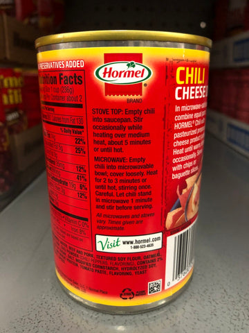 Hormel Chili with No Beans, 15 oz