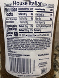 3 BOTTLES Kraft Tuscan House Italian Salad Dressing 16 oz Tangy