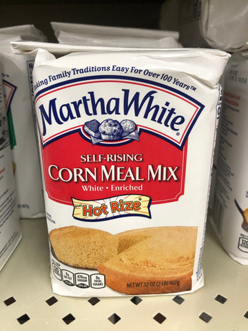 2 BAGS Martha White Enriched Self Rising White Bolted Corn Meal 2 lb Bag