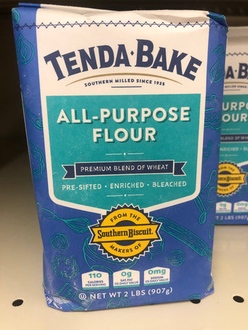 2 BAGS Southern Biscuit Tenda-bake All Purpose Flour 2 lb Bag wheat