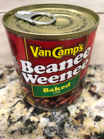 8 CANS Van Camp's Baked Beanee Weenee 7.75 oz can Beans Franks Hot Dogs