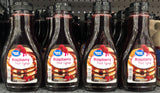 FOUR BOTTLES Great Value Raspberry Fruit Syrup 12 fl oz Pancake Waffle Breakfast