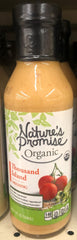 Nature's Promise Organic Thousand Island Salad Dressing & Dip 12 oz Bottle