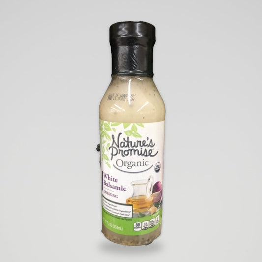 Nature's Promise Organic White Balsamic Salad Dressing, 12 oz