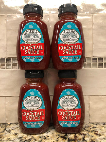 FOUR BOTTLES Little River Seafood Company Cocktail Sauce 10 Oz shrimp seafood