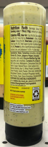 Old El Paso Creamy Salsa Verde Squeeze Sauce 9 Oz Salsa Street Taco Truck