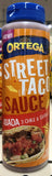 Ortega Asada 3 Chile & Garlic Street Taco Sauce 8 oz Salsa Truck Dip