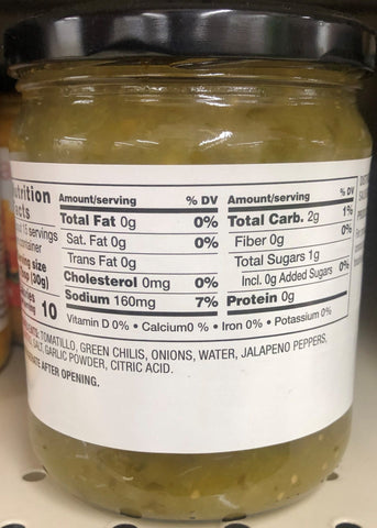 Food Lion Salsa Verde, 16 oz