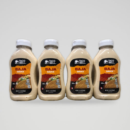 4 Bottles of Taco Bell Baja Sauce, 11 oz