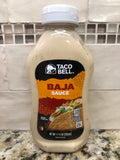 4 BOTTLES Taco Bell Baja Sauce 11 oz chips burritos enchilada shells