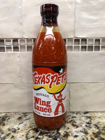 3 BOTTLES Texas Pete Buffalo Wing Sauce Dip 12 Oz Chicken Hot Vinegar Pepper