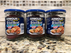 3 Jars Armour Star Chipped Sliced Beef Dried 4.5 oz