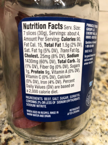 3 Jars Armour Star Chipped Sliced Beef Dried 4.5 oz