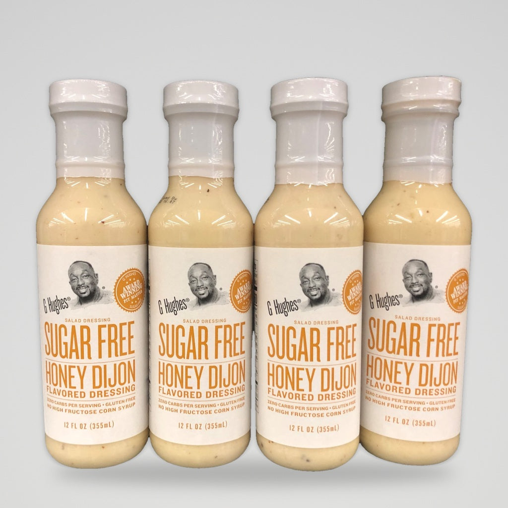 G Hughes Sugar Free Honey Dijon Salad Dressing, 12 oz