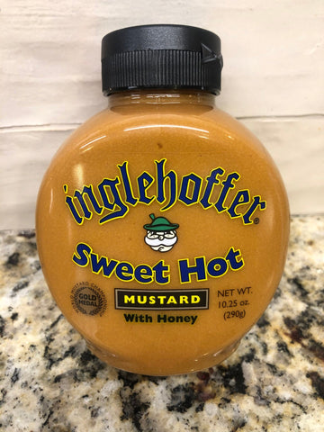 6 Bottles of Inglehoffer Sweet Hot Mustard, 10 oz