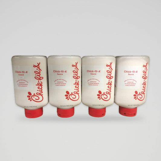 4 Bottles of Chick-fil-a Sauce, 16 oz