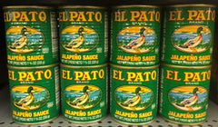 8 CANS El Pato Green Jalapeno Sauce 7.75 oz can Burrito Taco Mexican Salsa