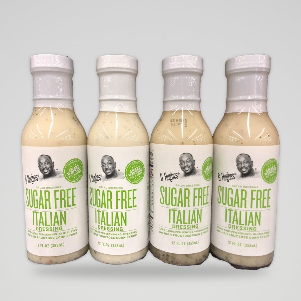 G Hughes Sugar Free Italian Salad Dressing, 12 oz