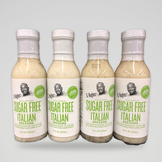 G Hughes Sugar Free Italian Salad Dressing, 12 oz