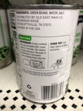 6 Cans of Clover Valley Cut Green Beans, 14.5 oz