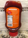 2 BOTTLES Whataburger Classic Fancy Tomato Ketchup 20 oz Catsup French Fries