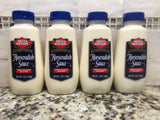 4 BOTTLES Dietz & Watson Horseradish 12 Oz Squeeze Bottle Sauce Roast Great Deli