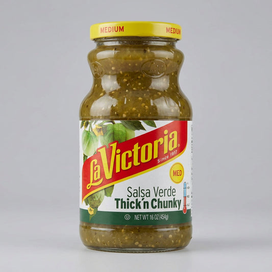 La Victoria Medium Thick'n Chunky Salsa Verde, 16 oz