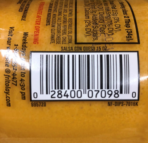 3 Jars of Tostitos Medium Salsa Con Queso, 15 oz