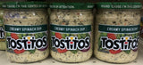 3 JARS Creamy Spinach Dip 15 oz Corn Chips burritos enchilada Sauce