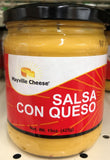 3 JARS Mayville Cheese Salsa Con Queso Dip 15 oz Chips Sauce