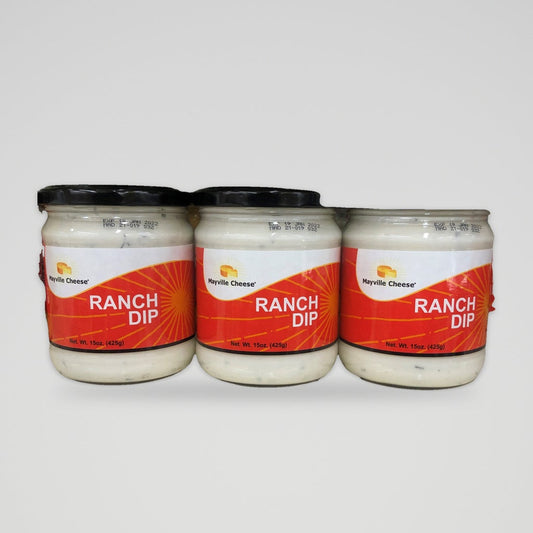 3 Jars Mayville Cheese Ranch Dip 15 oz