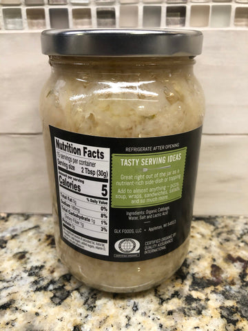 3 Jars of Saverne Organic Artisanal Kraut, 16 oz