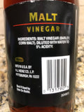 2 Bottles Heinz Gourmet Malt Vinegar 12 oz Old English Fish & Chips
