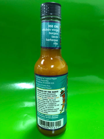 6 BOTTLES Tropical Pepper Co Scotch Bonnet Caribbean Pepper Hot Sauce 5 Oz Marinade