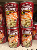 4 Campbell's CHUNKY Chicken Broccoli Cheese with Potato Soup 18.8 oz Can