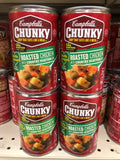 4 Campbell's CHUNKY Healthy Request Roasted Chicken Country Vegetables Soup 18.8 oz Can