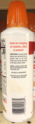 3 CANS Laura Lynn Cheese Snack Spray Squeeze Sharp Cheddar Cheese Wiz 8 oz