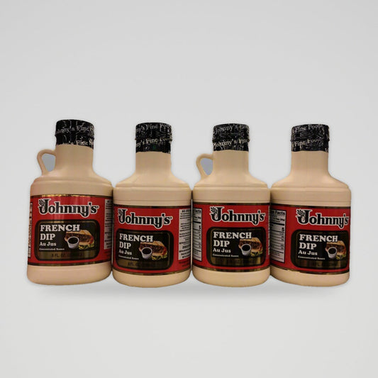 4 Bottles of Johnny's French Dip Au Jus Concentrated Sauce, 8 oz