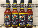 4 BOTTLES Tropical Pepper Co Scorpion Deadly Hot Sauce 5 Oz Marinade