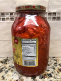 Matt & Dana Pickled Pigs Feet Jar Meat Snack Hot like Sausage Wieners 16 oz