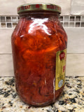 Matt & Dana Pickled Pigs Feet Jar Meat Snack Hot like Sausage Wieners 16 oz