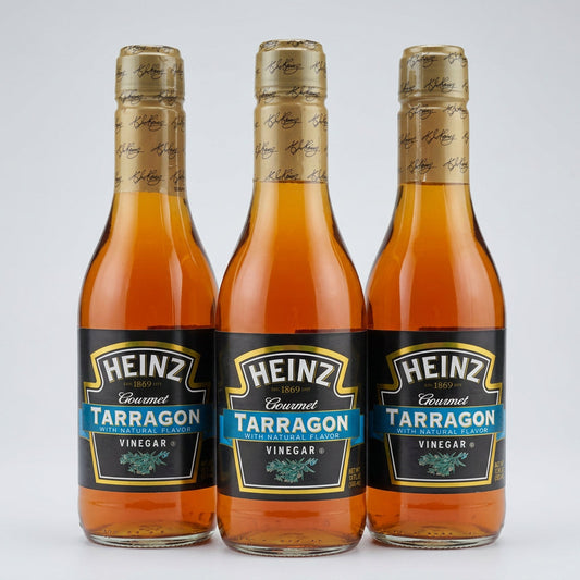 3 Bottles of Heinz Gourmet Tarragon Vinegar, 12 oz