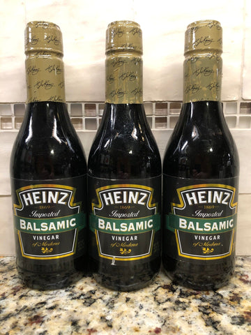 3 Bottles Alessi Premium White Balsamic Vinegar 8.5 oz Marinade Salad