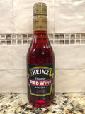 3 Bottles Heinz Gourmet Red Wine Vinegar 12 oz Marinade Salad Dressing