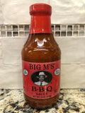 3 Bottles of Big M's Hot & Thick BBQ Sauce, 18 oz