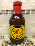 3 BOTTLES Billy's BQ Hot BBQ Sauce 16 oz Barbecue Pork Beef Chicken NC